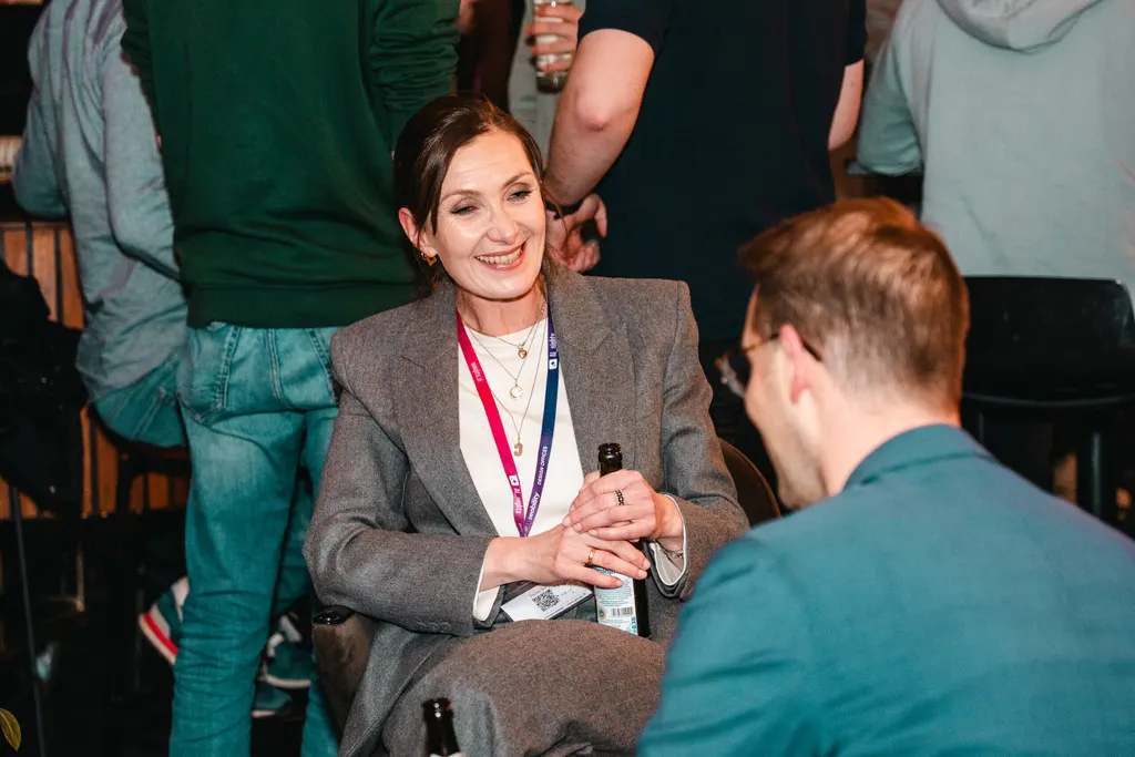 Networking nach den Talks bei den AI Nights