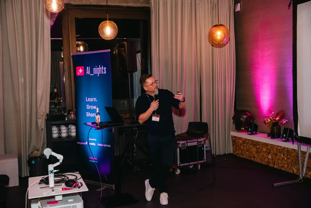 Teilnehmende bei einem AI-Nights-Afterwork